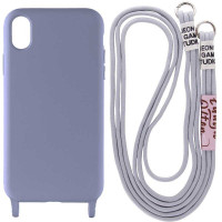 Чохол Cord case з довгим кольоровим ремінцем для Apple iPhone XS (5.8")