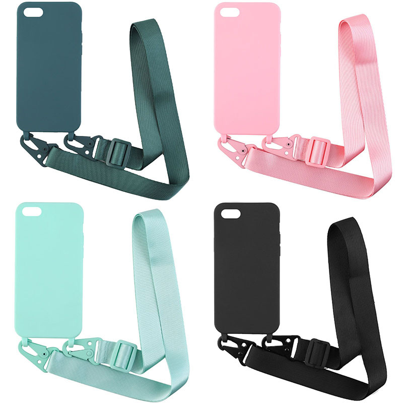 

Чохол Crossbody з довгим кольоровим ремінцем для Apple iPhone 6/6s (4.7")