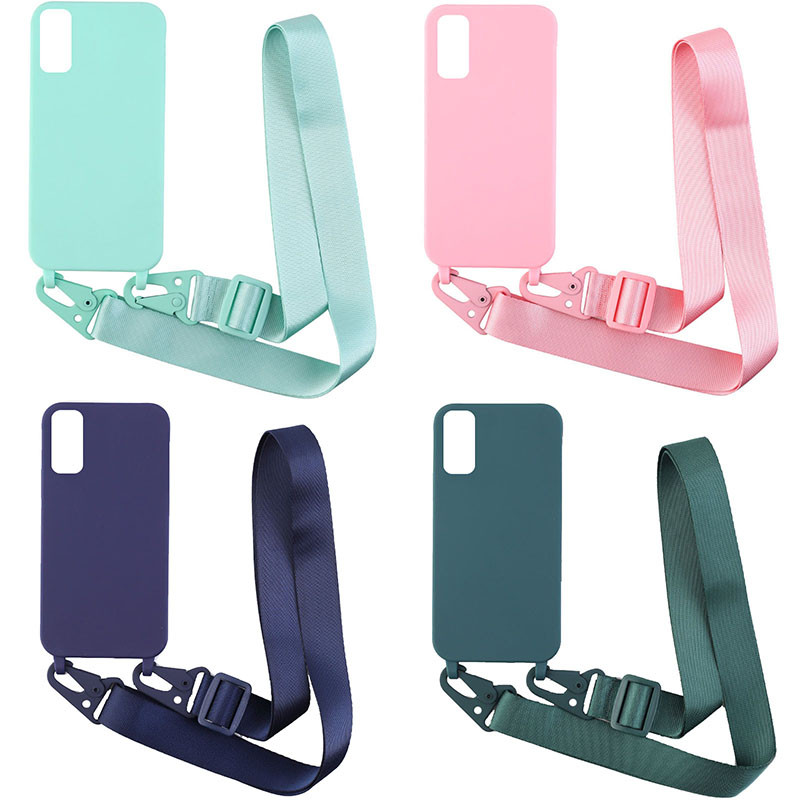 

Чехол Crossbody с длинным цветным ремешком для Samsung Galaxy S20 FE (192778)