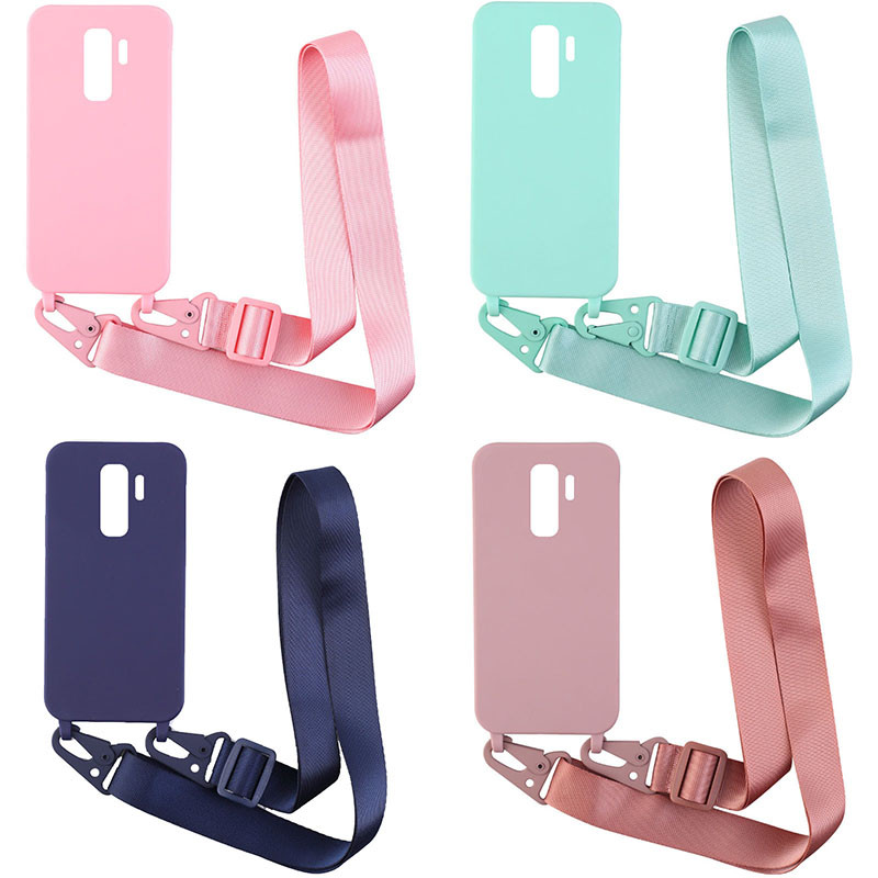 

Чехол Crossbody с длинным цветным ремешком для Samsung Galaxy S9+ (192826)