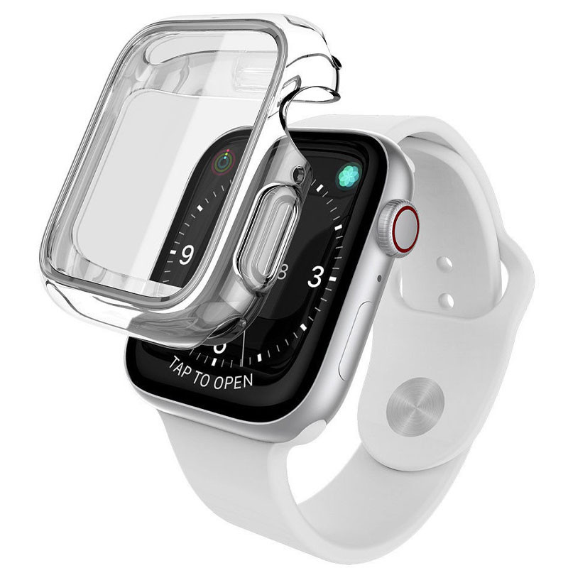 

Чохол Defense 360X (+ захист екрану) (TPU+PMMA) для Apple Watch (Прозорий)