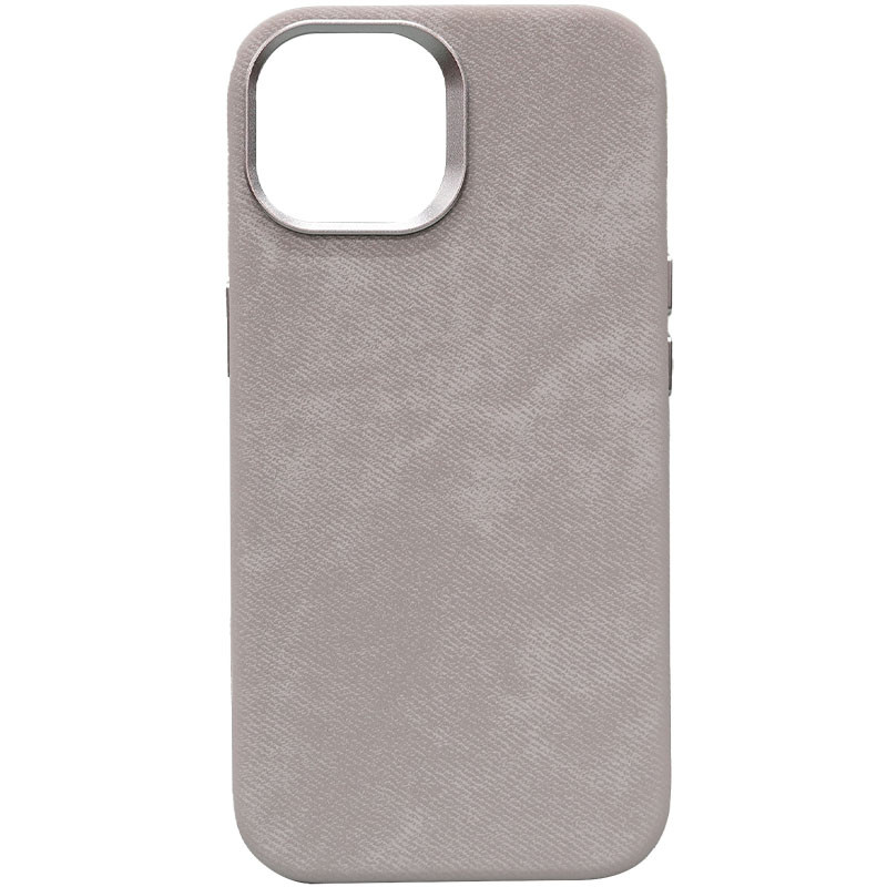 

Чехол Denim with MagSafe для Apple iPhone 15 Pro (6.1") Gray (266753)