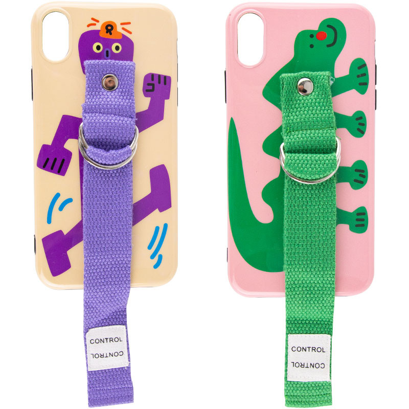 

Чехол Funny Holder с цветным ремешком для Apple iPhone X / XS (5.8") (192560)