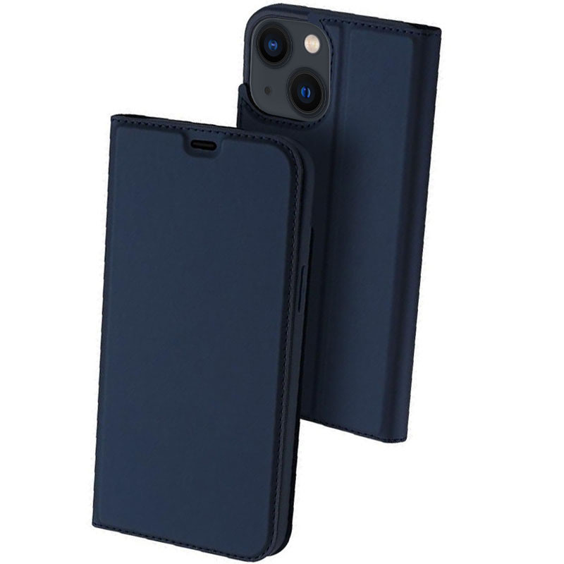 

Чехол-книжка Dux Ducis с карманом для визиток для Apple iPhone 13 mini (5.4") Синий (196127)