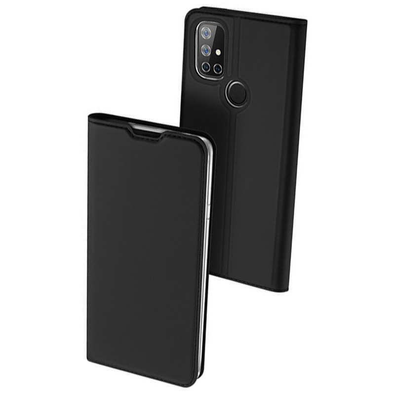 

Чехол-книжка Dux Ducis с карманом для визиток для OnePlus Nord N10 5G Черный (185743)