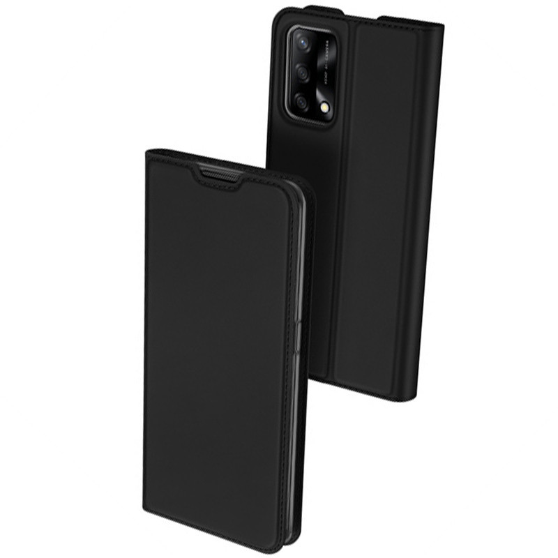 

Чехол-книжка Dux Ducis с карманом для визиток для Oppo F19 Черный (185716)
