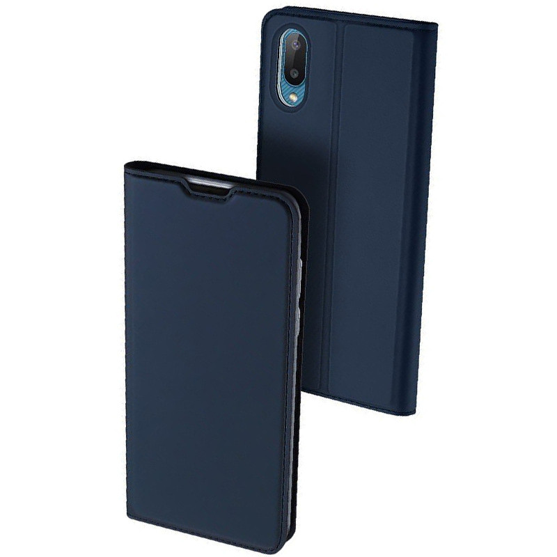 

Чохол-книжка Dux Ducis з кишенею для візиток для Samsung Galaxy A02 (Синій)