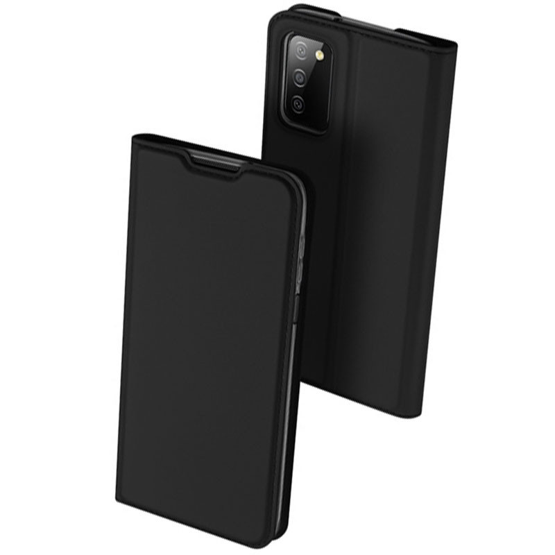 

Чохол-книжка Dux Ducis з кишенею для візиток для Samsung Galaxy A03s (Чорний)