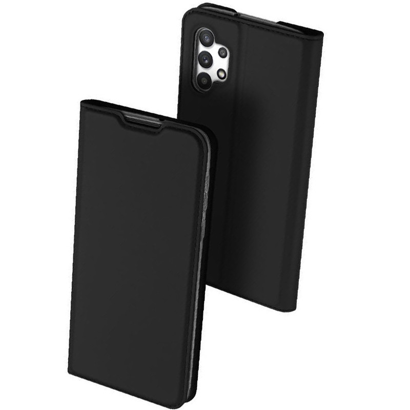 

Чехол-книжка Dux Ducis с карманом для визиток для Samsung Galaxy A32 4G Черный (167182)