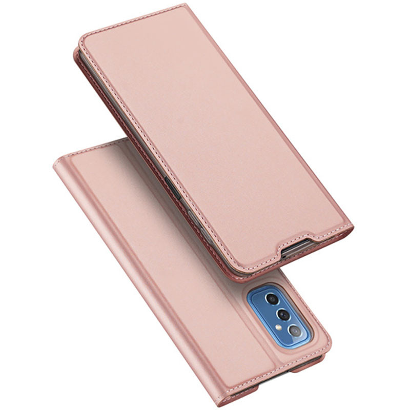 

Чехол-книжка Dux Ducis с карманом для визиток для Samsung Galaxy M52 Rose Gold (202971)