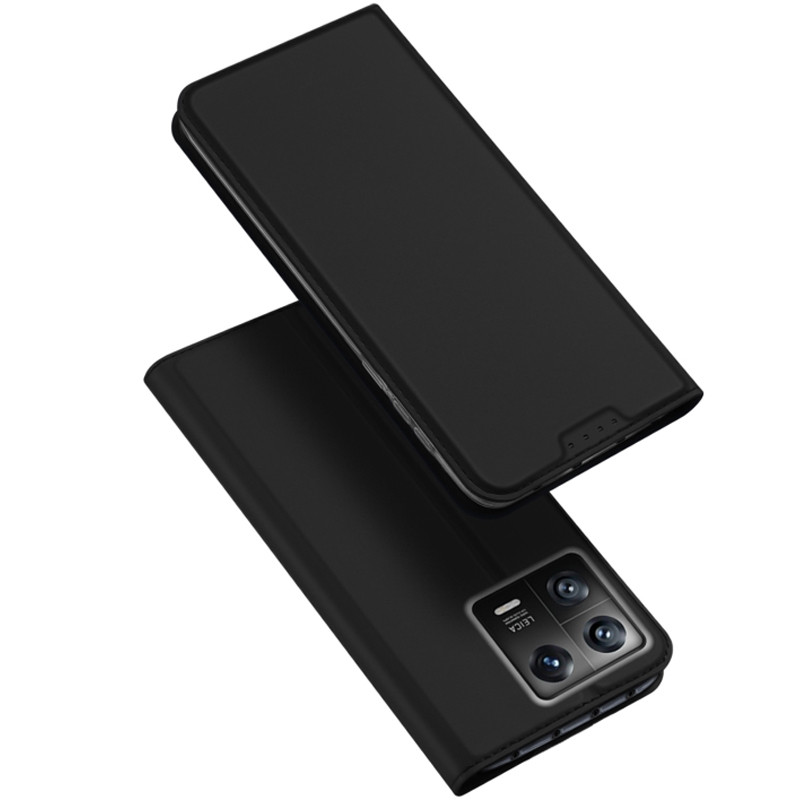 

Чехол-книжка Dux Ducis с карманом для визиток для Xiaomi 13 Pro Черный (249628)
