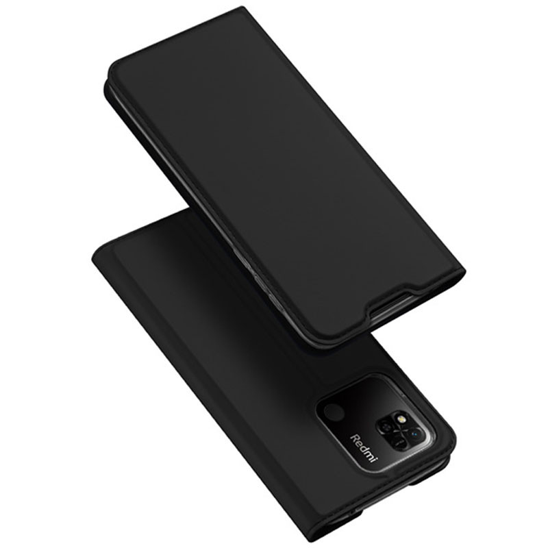 

Чехол-книжка Dux Ducis с карманом для визиток для Xiaomi Poco C40 Черный (222501)