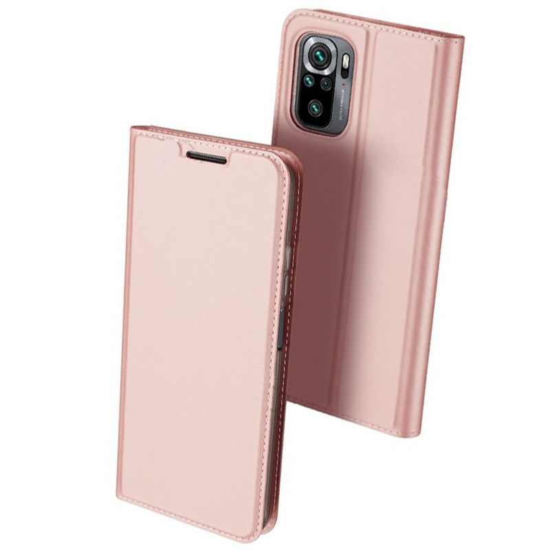 

Чохол-книжка Dux Ducis з кишенею для візиток для Xiaomi Redmi Note 10s (Rose Gold)