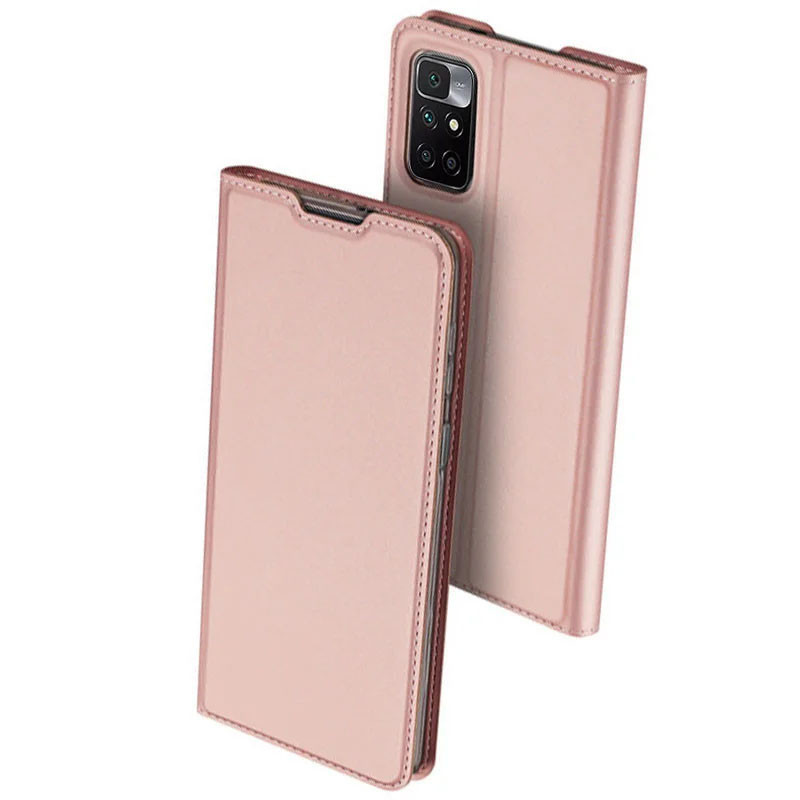 

Чехол-книжка Dux Ducis с карманом для визиток для Xiaomi Redmi Note 11 Pro+ 5G Rose Gold (206976)