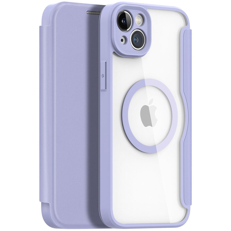 

Чехол-книжка Dux Ducis Skin X Pro with MagSafe для Apple iPhone 14 / 13 (6.1") Purple (253919)