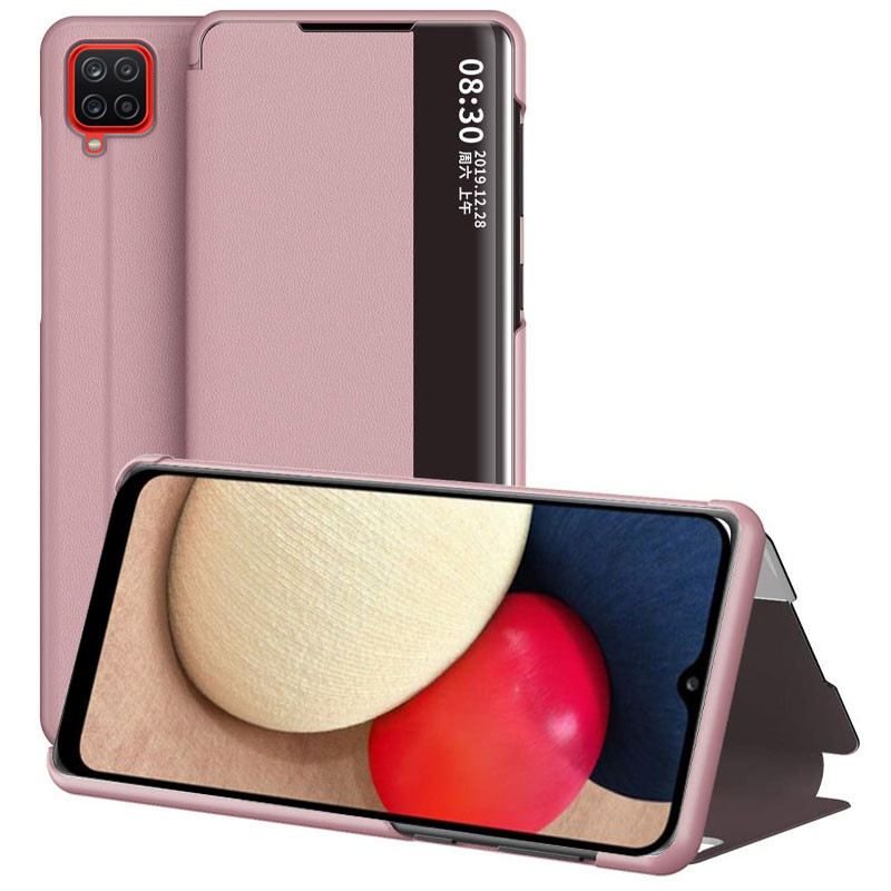 

Чехол-книжка Smart View Cover для Samsung Galaxy A12 / M12 Розовый (166118)