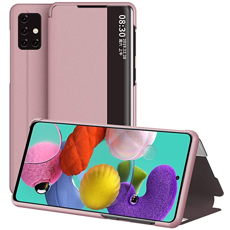 

Чехол-книжка Smart View Cover для Samsung Galaxy A51 Розовый (166142)