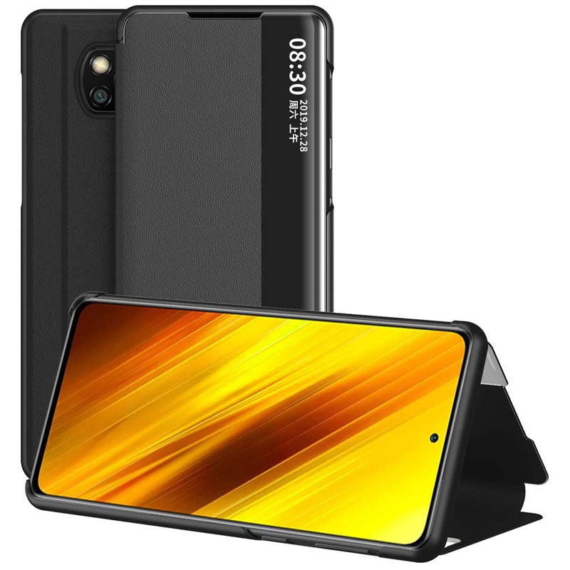 

Чехол-книжка Smart View Cover для Xiaomi Poco X3 NFC / Poco X3 Pro Черный (166192)