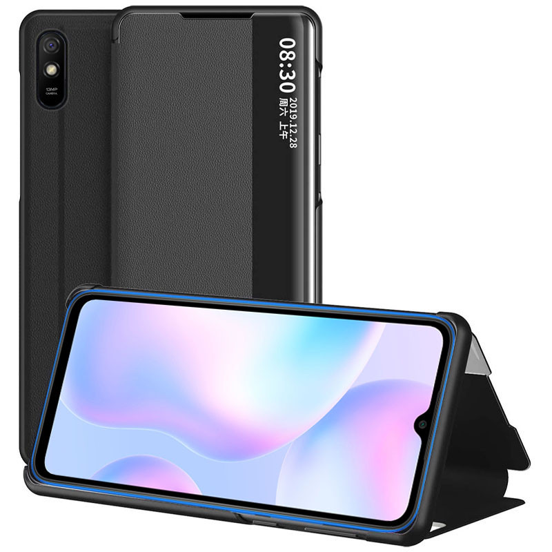 

Чехол-книжка Smart View Cover для Xiaomi Redmi 9A Черный (166242)