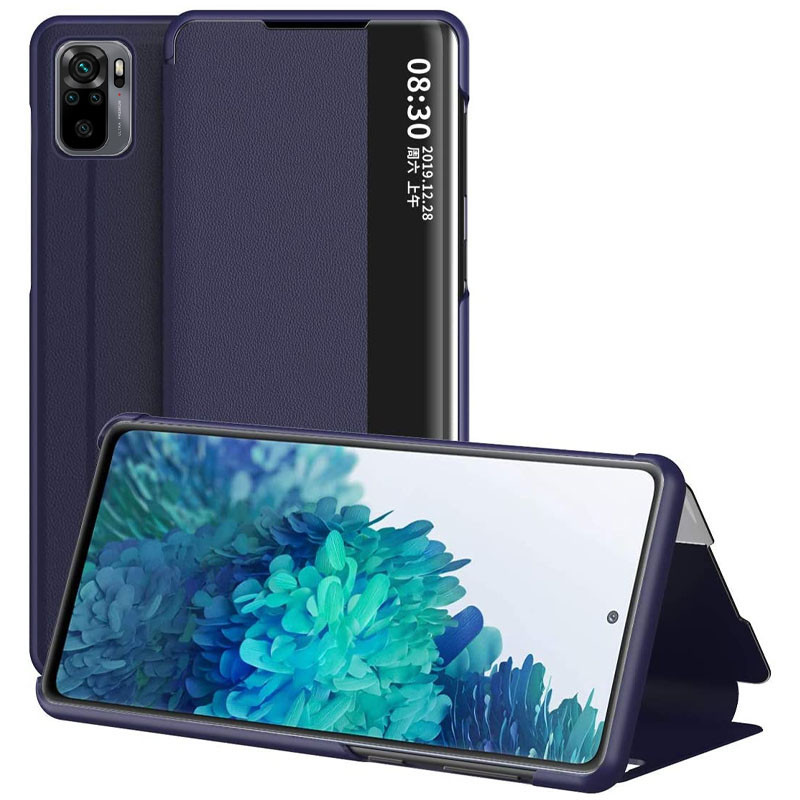 

Чохол-книжка Smart View Cover для для Xiaomi Redmi Note 10 (Синій)