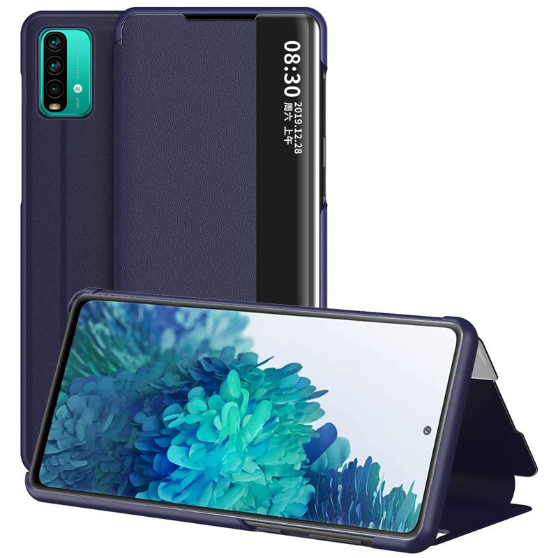 

Чехол-книжка Smart View Cover для Xiaomi Redmi Note 9 4G / Redmi 9 Power / Redmi 9T Синий (166203)