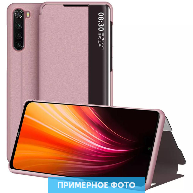 

Чехол-книжка Smart View Cover для Xiaomi Redmi Note 9 / Redmi 10X Розовый (166258)