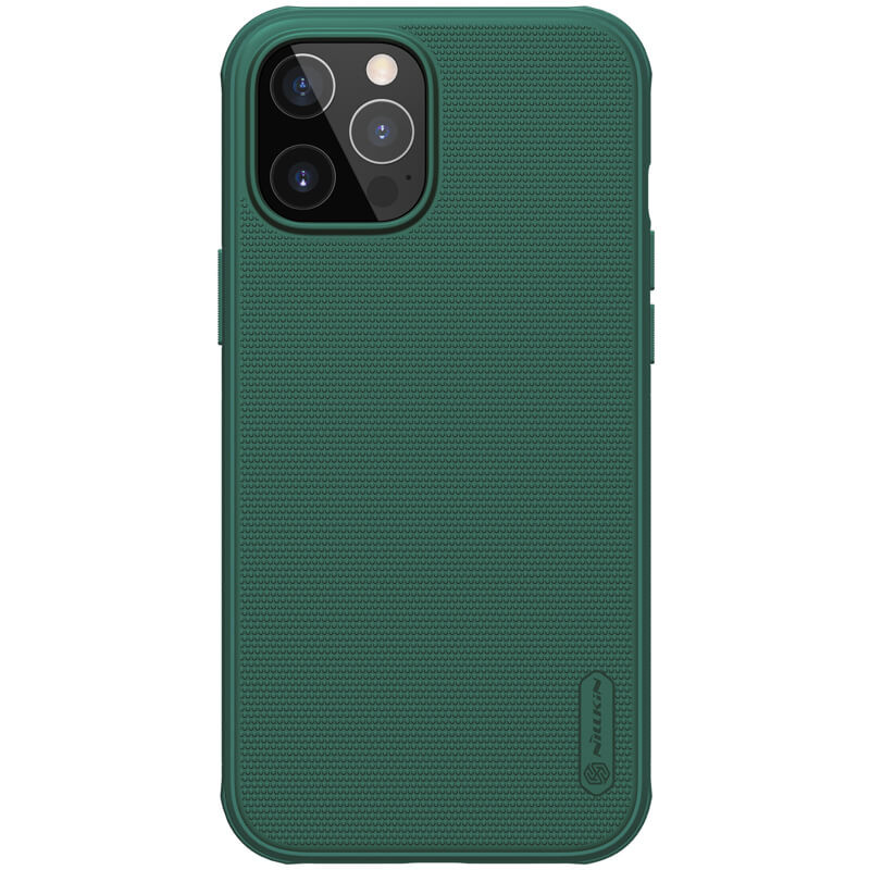 

Чехол Nillkin Matte для Apple iPhone 12 Pro / 12 (6.1") Темно-зеленый (151303)