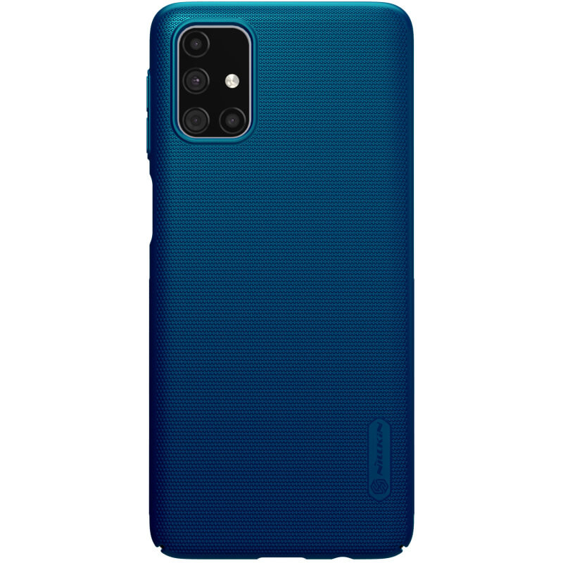 

Чехол Nillkin Matte для Samsung Galaxy M31s Бирюзовый / Peacock blue (151315)