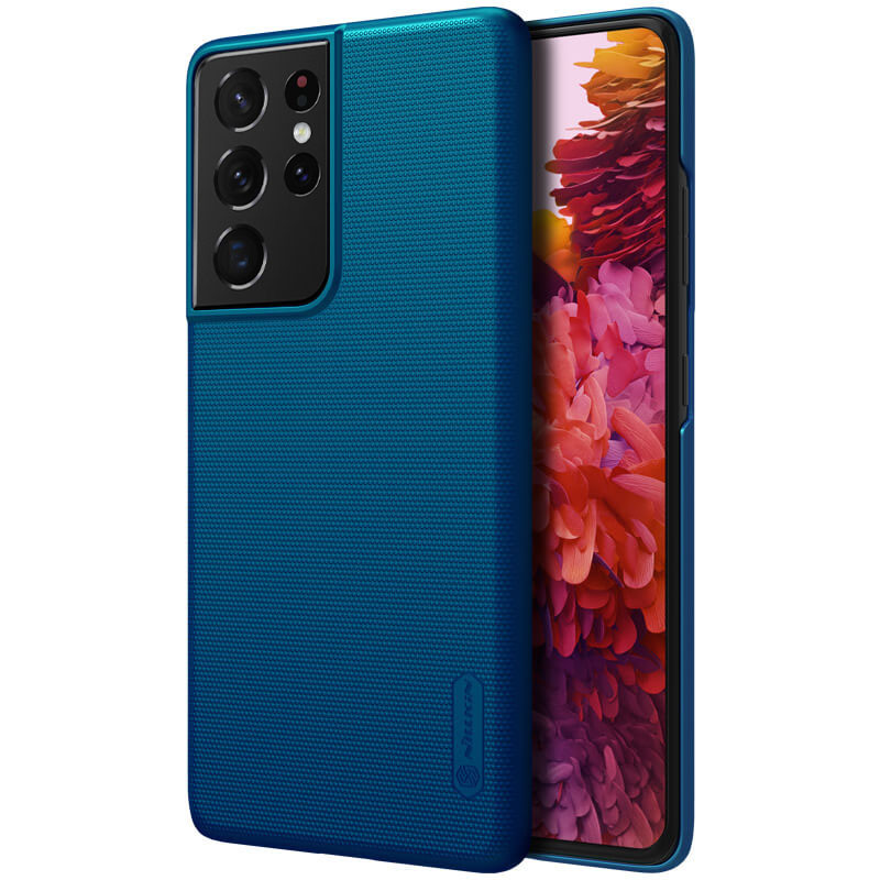 

Чехол Nillkin Matte для Samsung Galaxy S21 Ultra Бирюзовый / Peacock blue (159520)