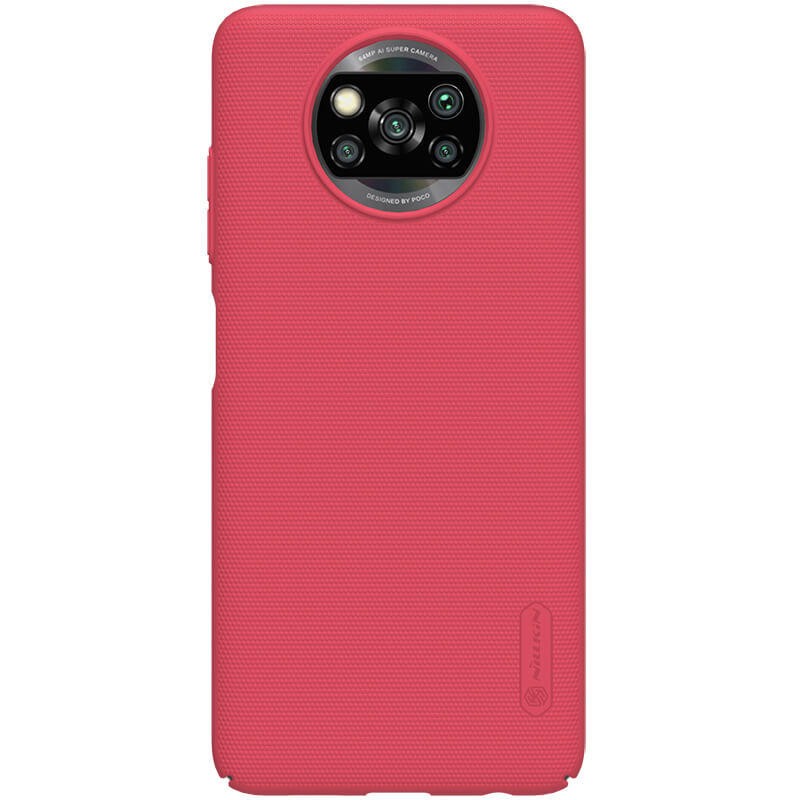 

Чехол Nillkin Matte для Xiaomi Poco X3 Pro Красный (151330)