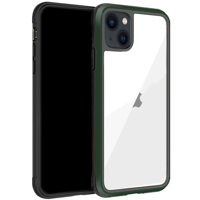 

Чохол PC+TPU+Metal K-DOO Ares для Apple iPhone 13 (6.1") (Зелений)