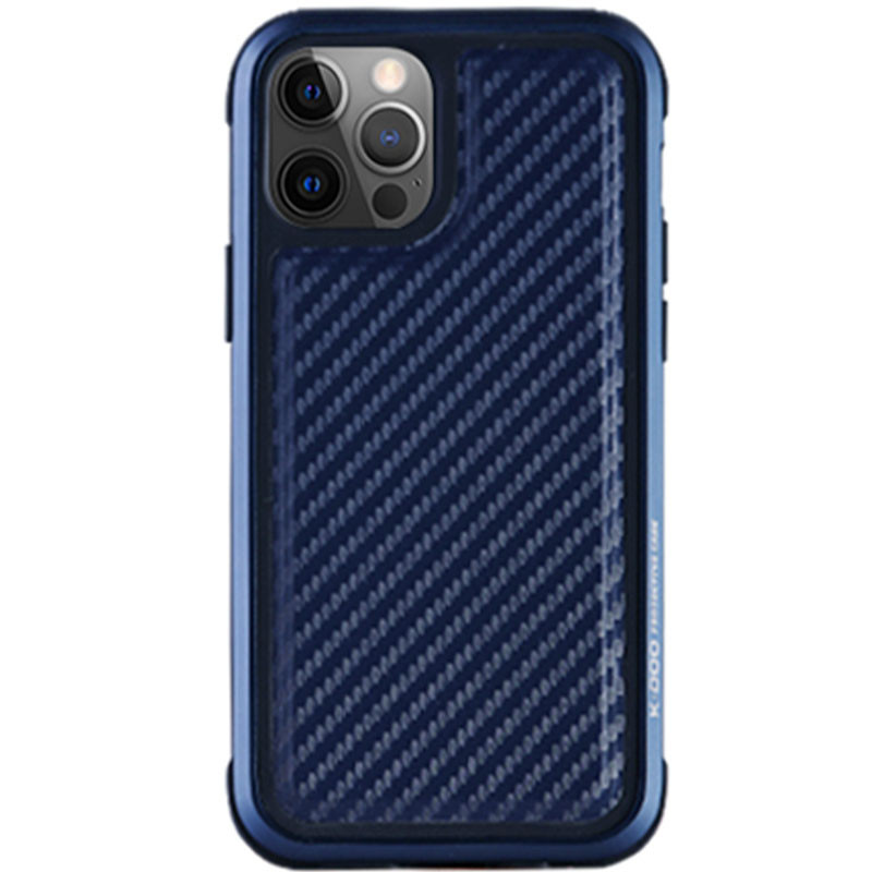 

Чехол PC+TPU+Metal K-DOO MARS Series для Apple iPhone 13 Pro Max (6.7") Carbon Blue (200325)