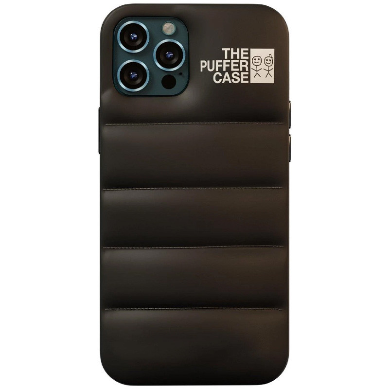 

Чохол-пуховик Puffer case для Apple iPhone 12 Pro Max (Чорний)