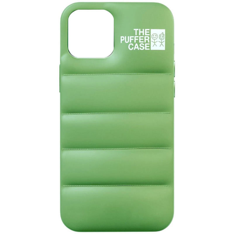 

Чохол-пуховик Puffer case для Apple iPhone 13 (6.1") (Зелений)