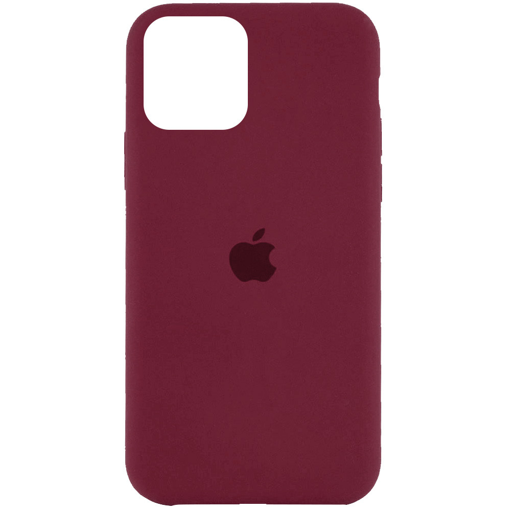 

Чехол Silicone Case (AA) для Apple iPhone 11 (6.1") Бордовый / Plum (162447)