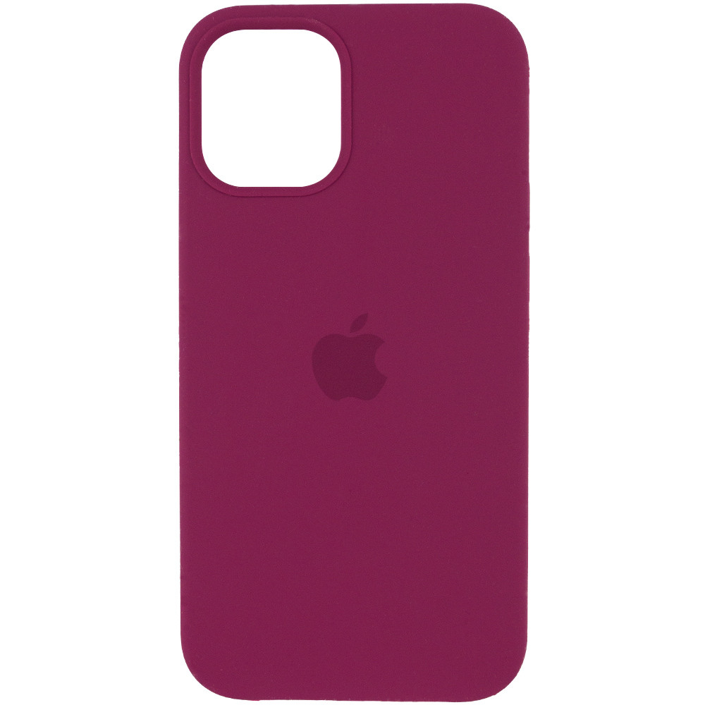 

Чохол Silicone Case (AA) для Apple iPhone 12 mini (Бордовий / Maroon)
