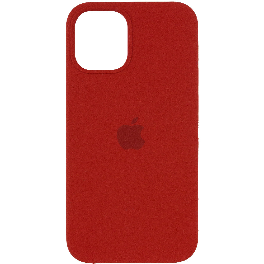 

Чохол Silicone Case (AA) для Apple iPhone 12 mini (Червоний / Dark Red)