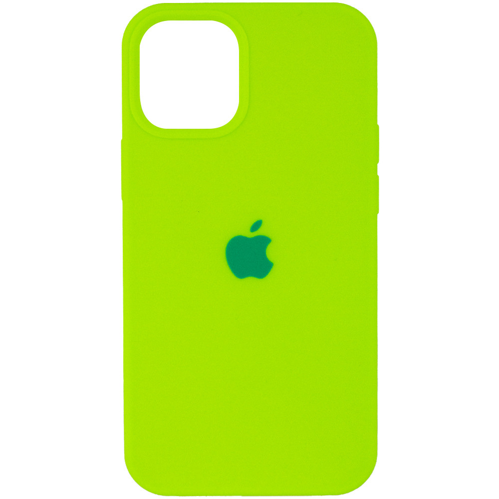 

Чохол Silicone Case (AA) для Apple iPhone 12 mini (Салатовий / Neon Green)