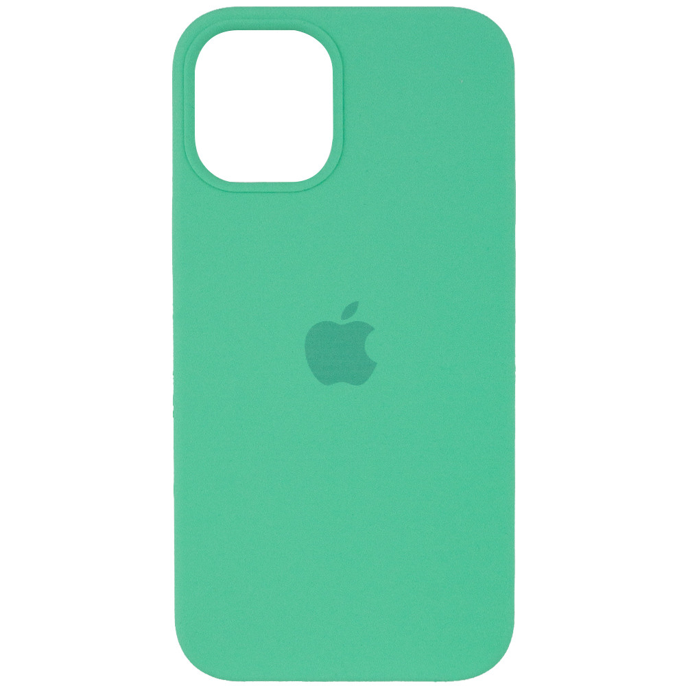 

Чохол Silicone Case (AA) для Apple iPhone 12 Pro Max (Зелений / Spearmint)