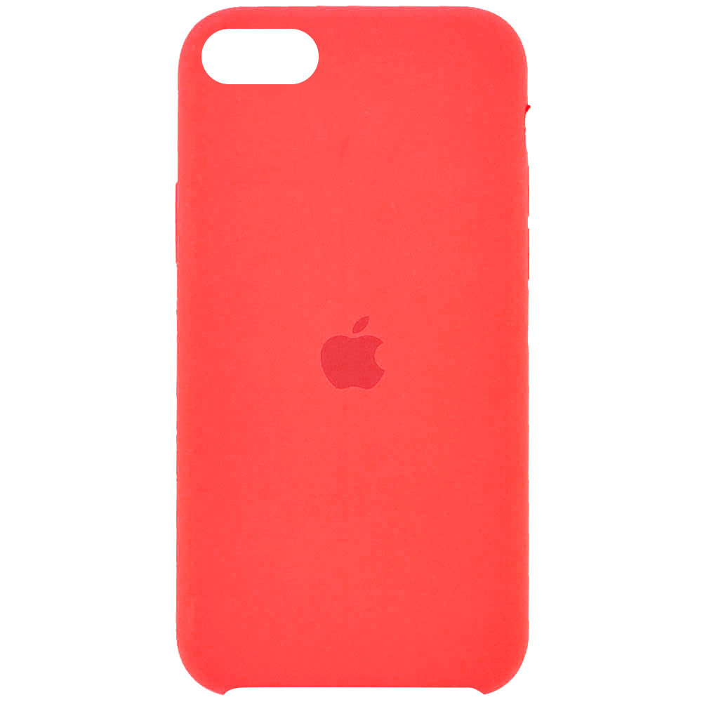 

Чохол Silicone Case (AA) для Apple iPhone SE (2020) (Помаранчевий / Pink citrus)