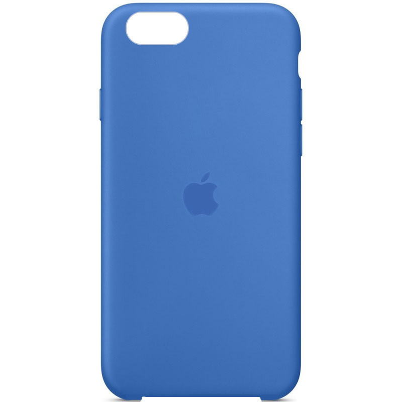 

Чохол Silicone Case (AA) для Apple iPhone SE (2020) (Синій / Capri Blue)