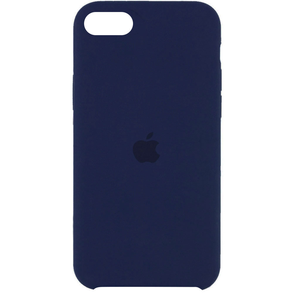 

Чехол Silicone Case (AA) для Apple iPhone SE (2020) Синий / Deep navy (162503)