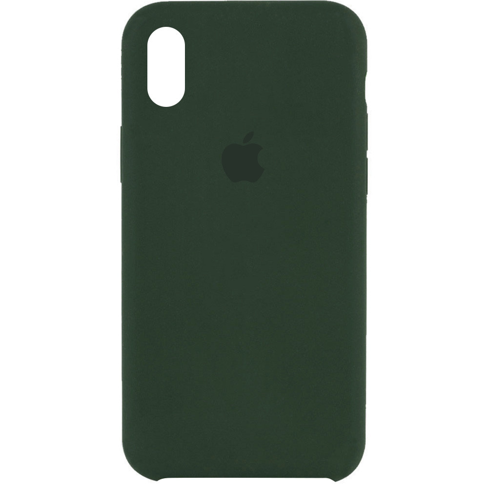 

Чехол Silicone Case (AA) для Apple iPhone X (5.8") / XS (5.8") Зеленый / Cyprus Green (162519)