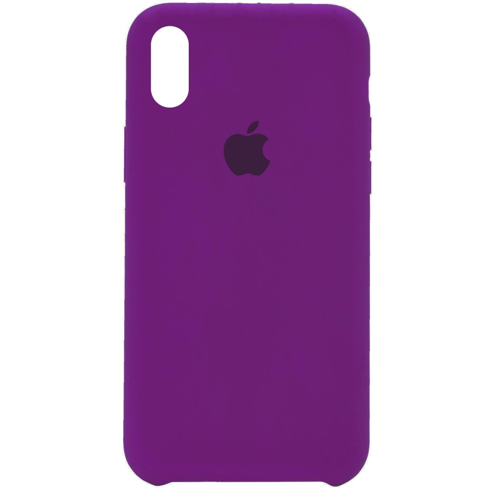 

Чехол Silicone Case (AA) для Apple iPhone XS Max (6.5") Фиолетовый / Dark Purple (156408)