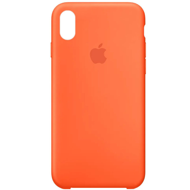 

Чохол Silicone Case (AA) для Apple iPhone XS Max (6.5") (Помаранчевий / Electric Orange)