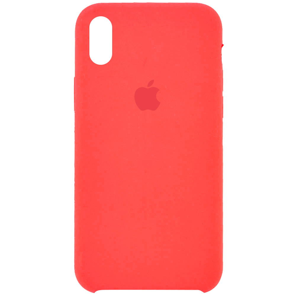 

Чохол Silicone Case (AA) для Apple iPhone XS Max (6.5") (Помаранчевий / Pink citrus)