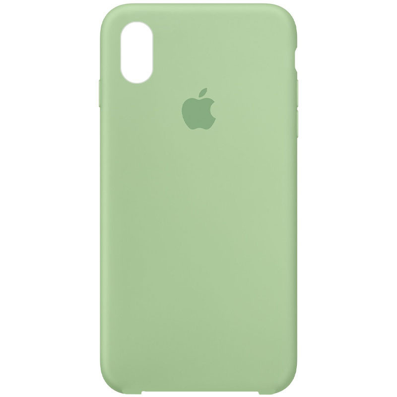 

Чохол Silicone Case (AA) для Apple iPhone XS Max (6.5") (Зелений / Pistachio)