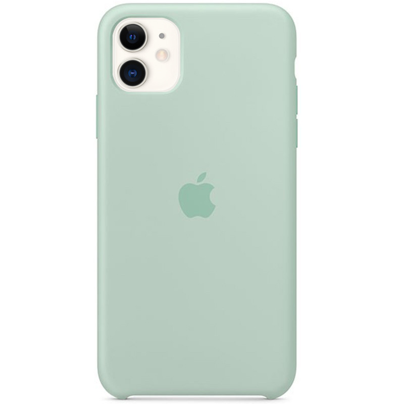 

Чехол Silicone case (AAA) для Apple iPhone 11 (6.1") Бирюзовый / Beryl (148407)