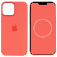 Чохол Silicone case (AAA) full with Magsafe and Animation для Apple iPhone 12 Pro