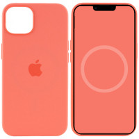 Чехол Silicone case (AAA) full with Magsafe and Animation для Apple iPhone 13 (6.1")